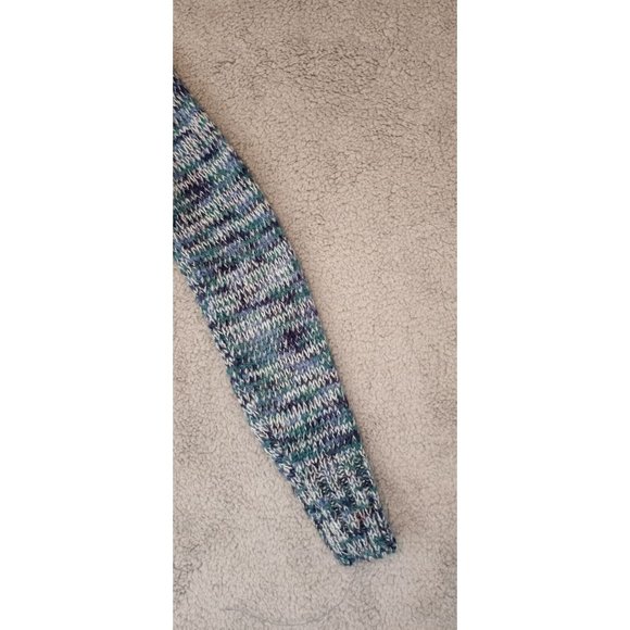 a.n.a A New Approach Womens XS  Mock Neck Sweater Blue Spacedye - Picture 9 of 16